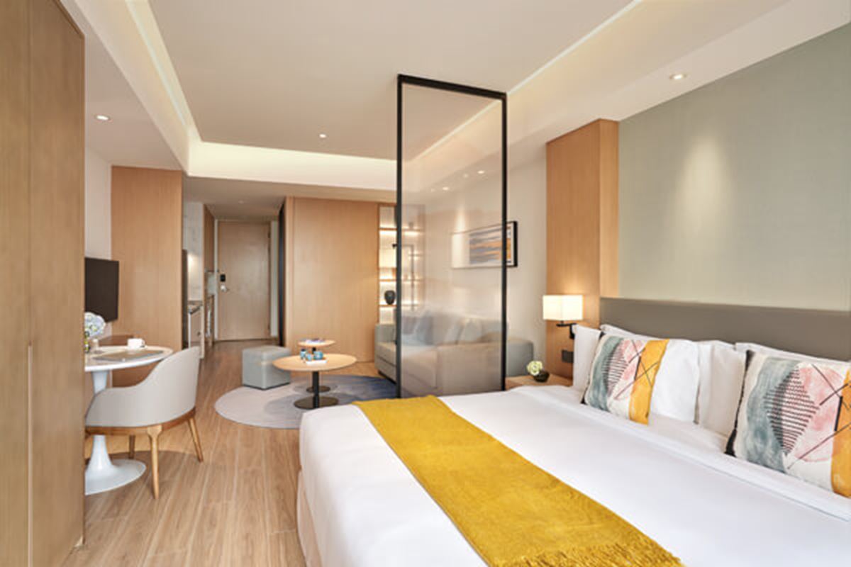 Chambre Studio Deluxe - Shama Serviced Apartments Zijingang Hangzhou